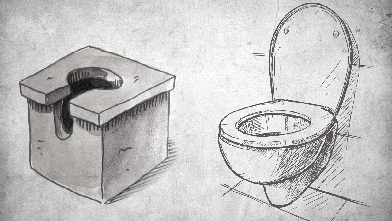 historie záchodů