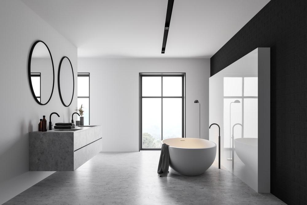 riem Verzorger scherp Een zwart-witte badkamer hoeft zeker niet saai te zijn | Sanitino.nl